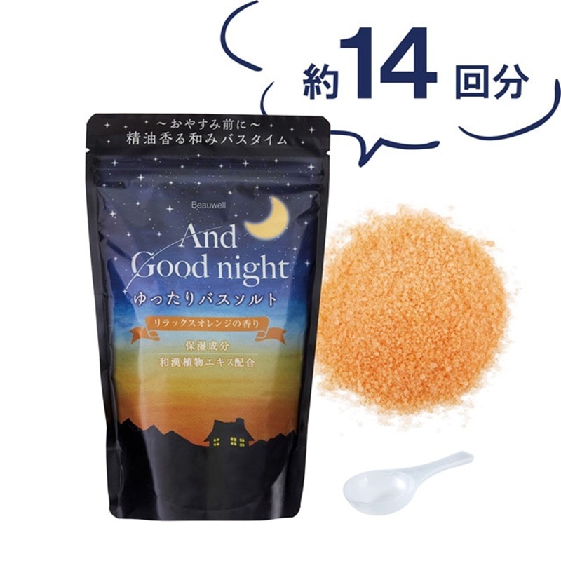 Beauwell(ビューウェル) アンドグッドナイト ゆったりバスソルト L 3種 560g