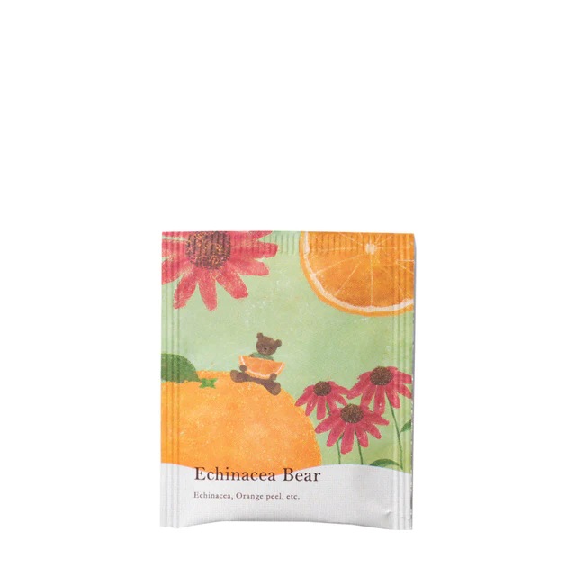 生活の木 おいしいハーブティー エキナセアベア 30個入 スパイシーオレンジの香り