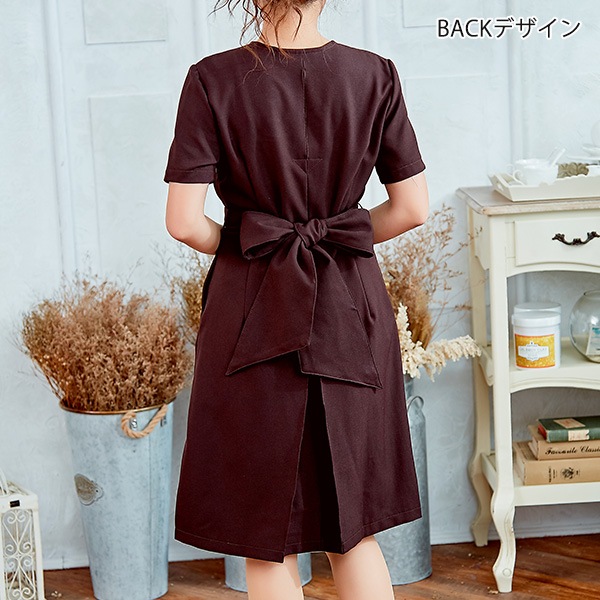 Lin de Lin リンデリン ワンピースLDL-1406 ブラウン