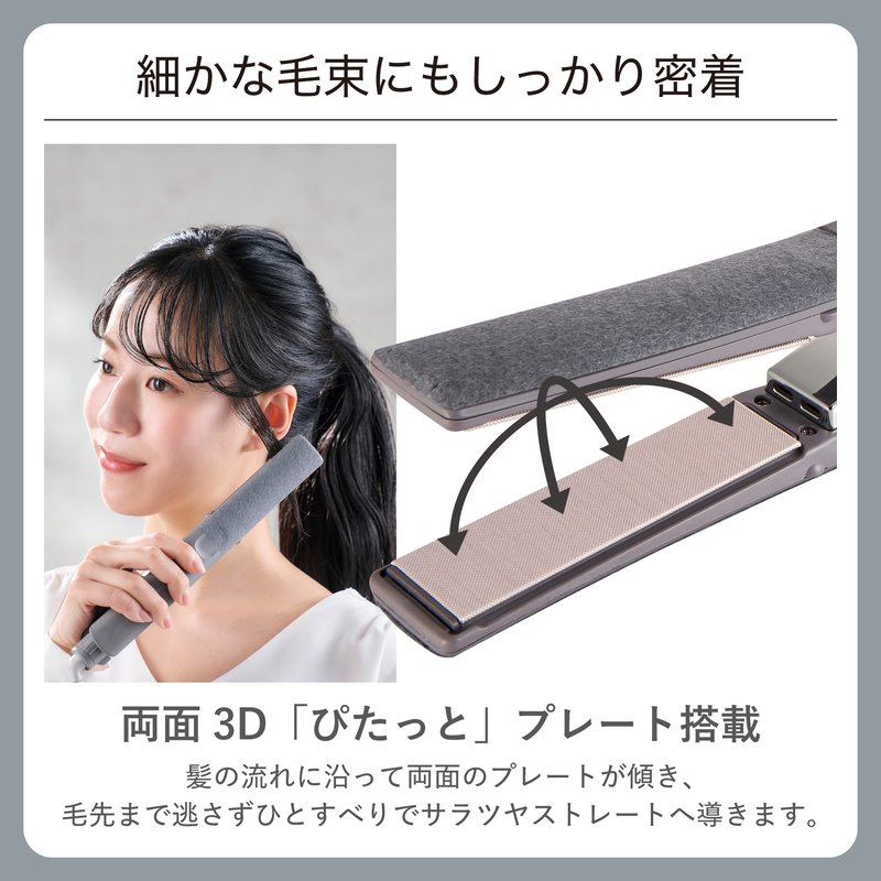 Nobby プロフェッショナル プロテクトイオン ストレートアイロン
