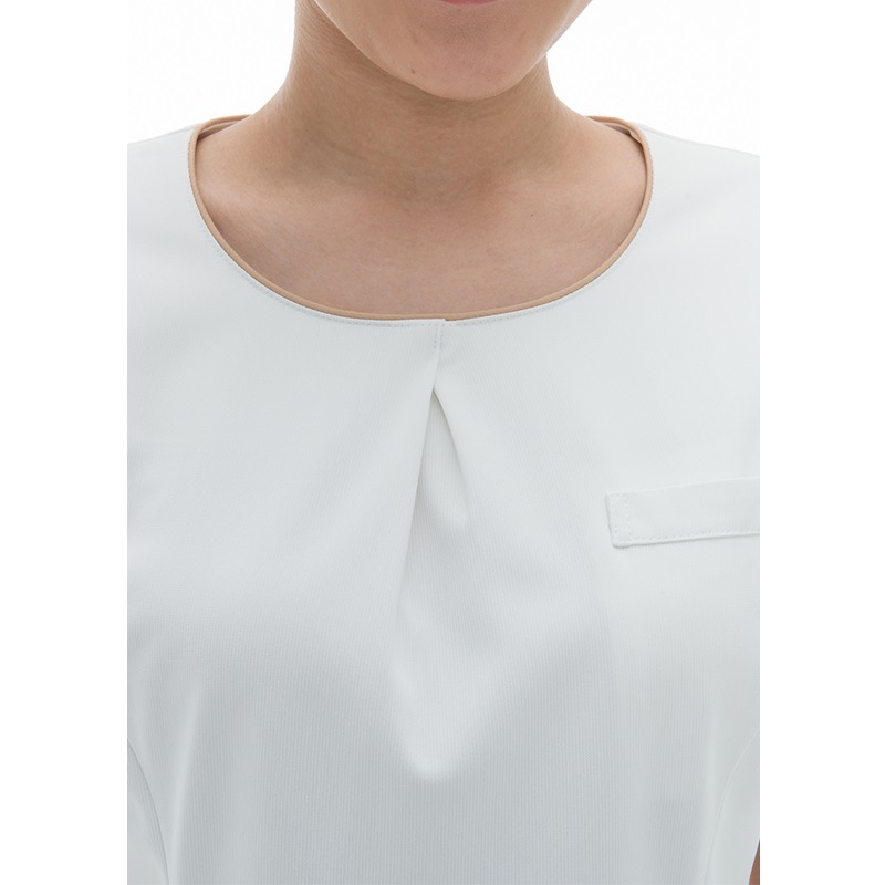 LH6257 ワンピース ベージュ オフホワイト NAGAILEBEN Beads Berry ナガイレーベンビーズベリー