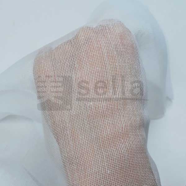 石膏パック フェイスガーゼ 100枚入り 35×30cm 天然コットン100%