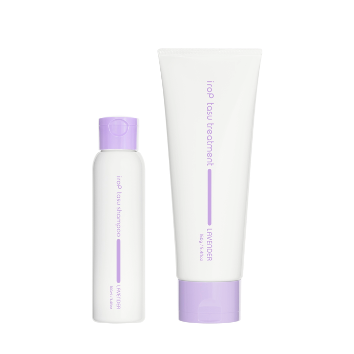 イロップ タス シャンプー＆トリートメント[LAVENDER] ヘアカラー ラベンダー iroP