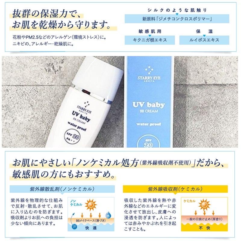 スタアリィアイ BBメイクベース 33g