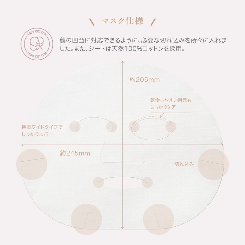 GRACE Resha（グレースリシャ） ディープモイストフェイスマスク 30枚