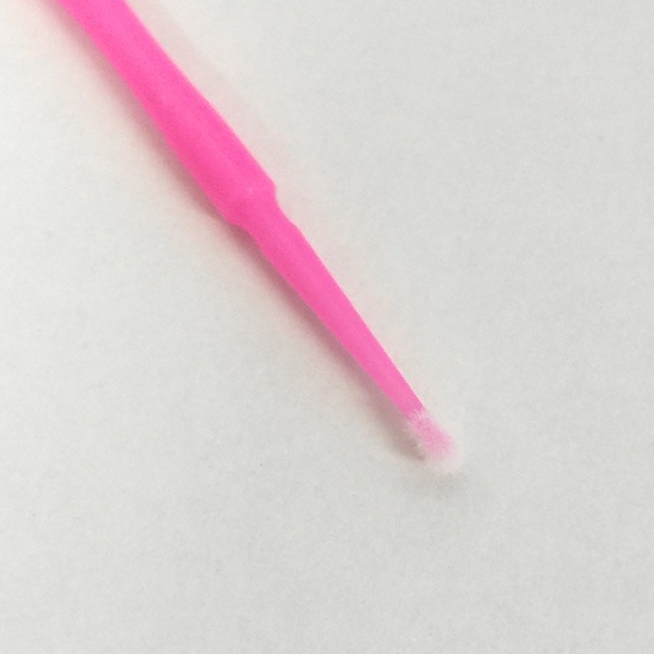 マイクロブラシ まつ毛エクステ用アプリケーター ネイルふき取り綿棒 100本入り