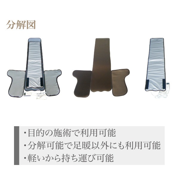 遠赤足暖（遠赤外線ポイントケアウォーマー）CML700 分解利用可能