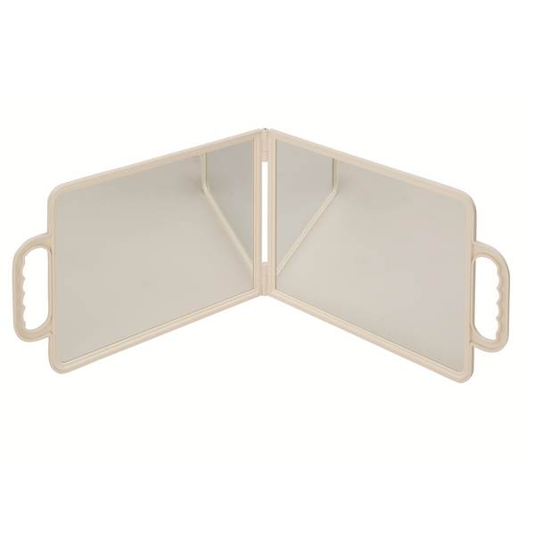 理美容二面バックミラー（プラスチック製）CH-70