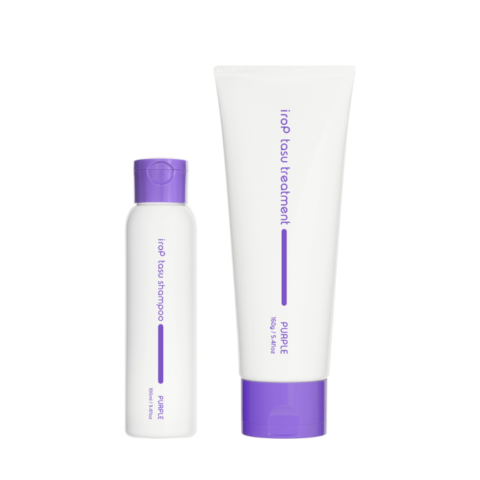 イロップ タス シャンプー＆トリートメント[PURPLE] ヘアカラー パープル iroP