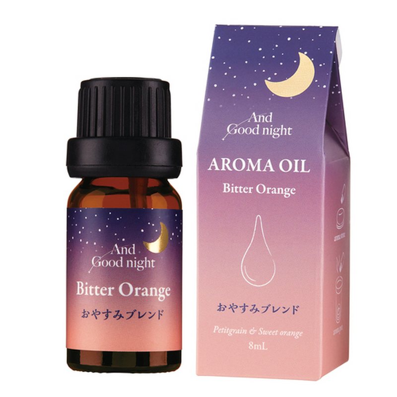 Beauwell(ビューウェル) アンドグッドナイト アロマオイル ビターオレンジ 8mL