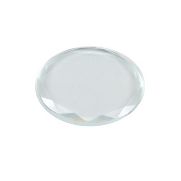 クリスタルプレート ネイルパレット ブリリアントカット 直径4.5cm