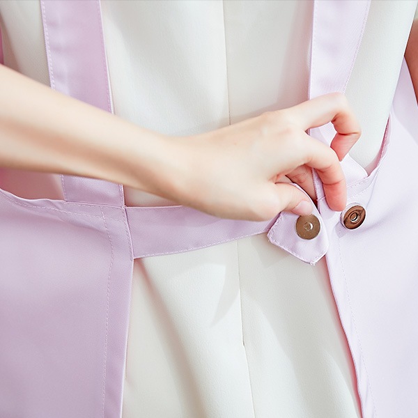 【無料試着可】Lin de Lin リンデリン 楽々エプロン