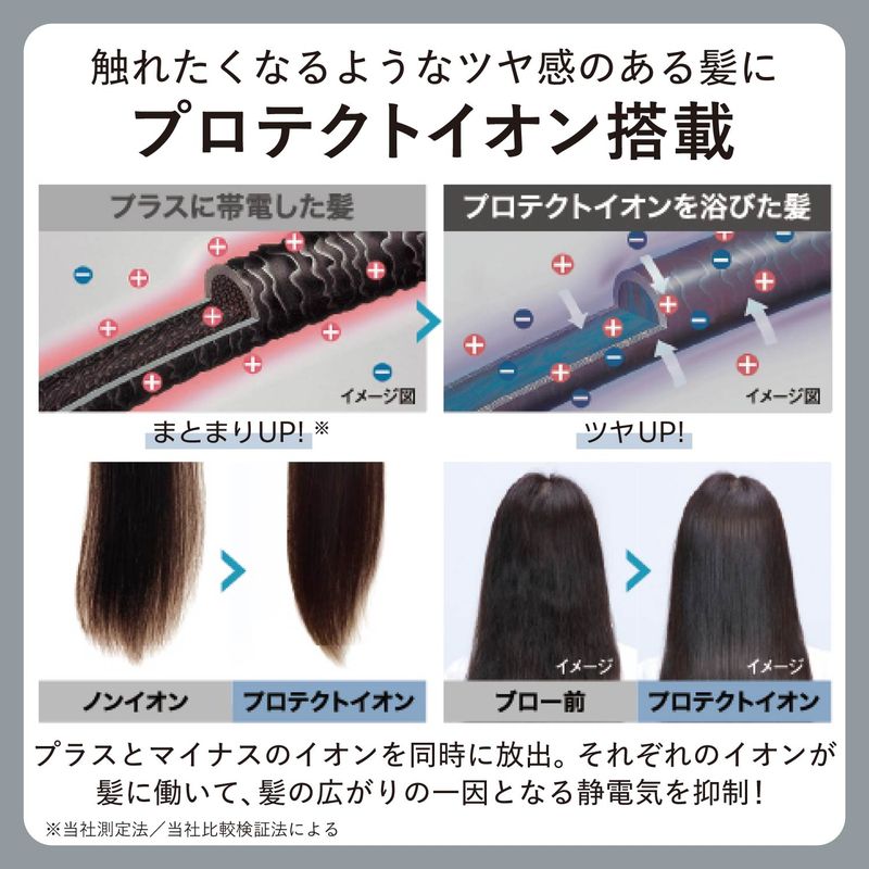 Nobby プロフェッショナルプロテクトイオンヘアドライヤー NIB500B 3色