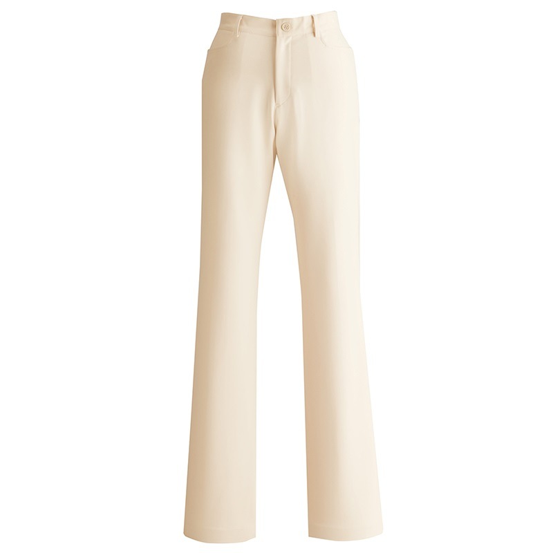 E-3104-5 ストレッチパンツ (2色 ライトベージュ ブラック) SHIROTA(シロタ）