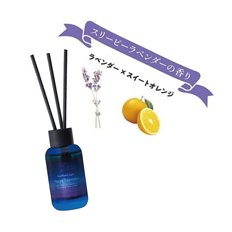 Beauwell(ビューウェル) アンドグッドナイト やすらぎアロマディフューザーセット 50mL×3個入