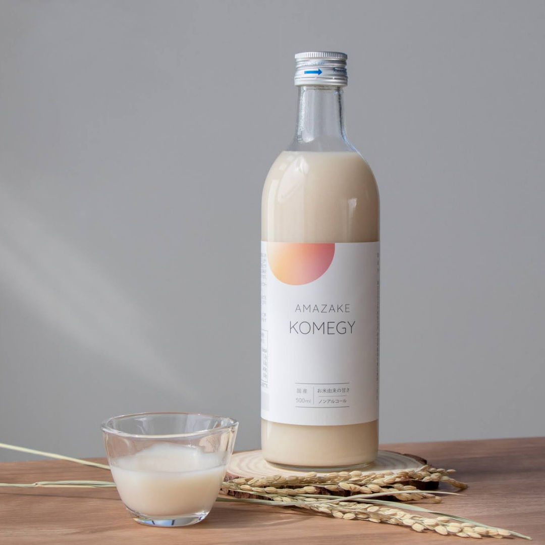 砂糖不使用 米糀あまざけ KOMEGY(コメジー)　新潟県産米・米糀 500ml(目安10杯) ウェルカムドリンク アフタードリンク 腸活