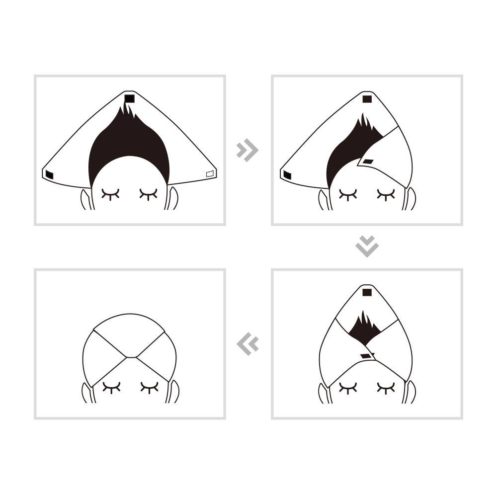 ベロア ヘアターバン