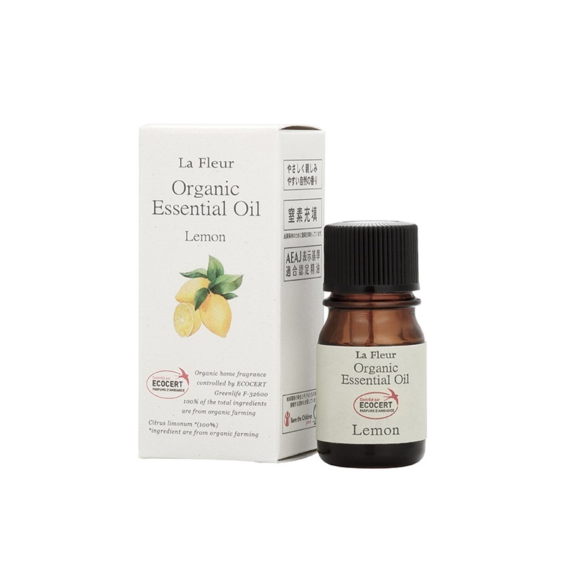 ラ･フルール オーガニックエッセンシャルオイル レモン 3ml La fleur ラフルール