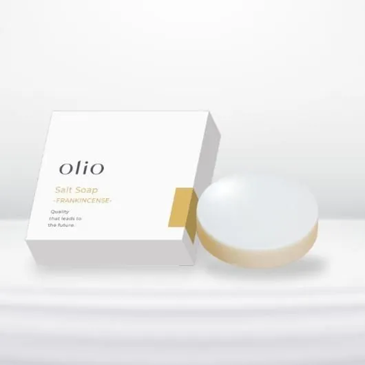 Sea Salt Soap -FRANKINCENSE-(塩石けん フランキンセンス) olio (オリオ)