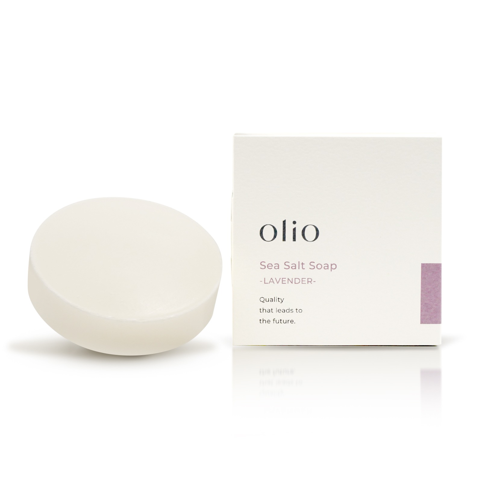 Sea Salt Soap -LAVENDER-（塩石けん ラベンダー） olio (オリオ) 