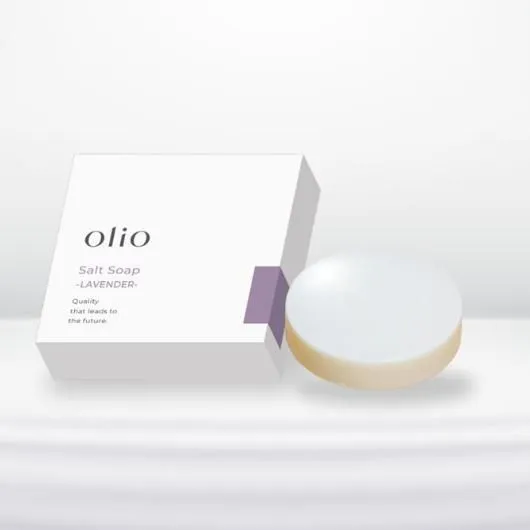Sea Salt Soap -LAVENDER-（塩石けん ラベンダー） olio (オリオ) 