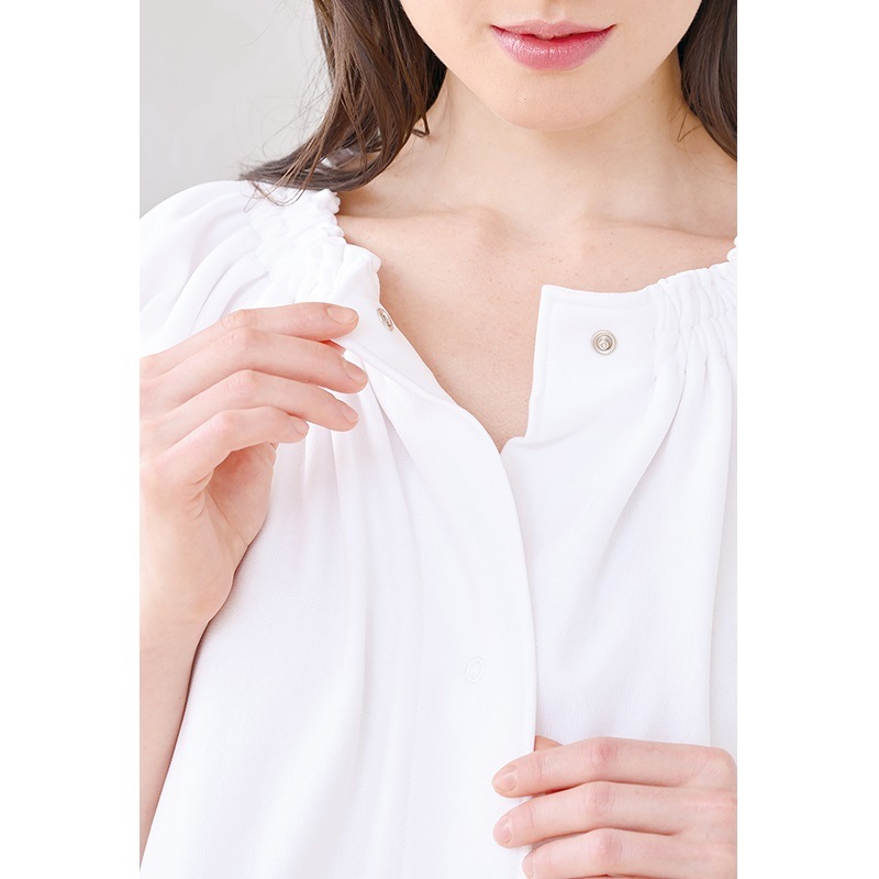 G-404 ガウン (2色 ピンク ホワイト) SHIROTA(シロタ)