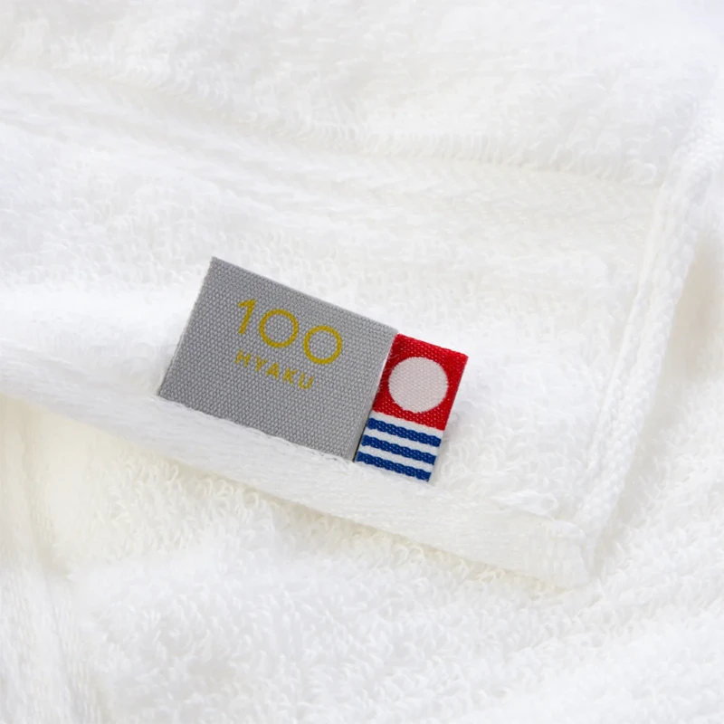 <今治タオル>100(ひゃく) ウォッシュタオル 34×35cm 3枚セット(全6色)