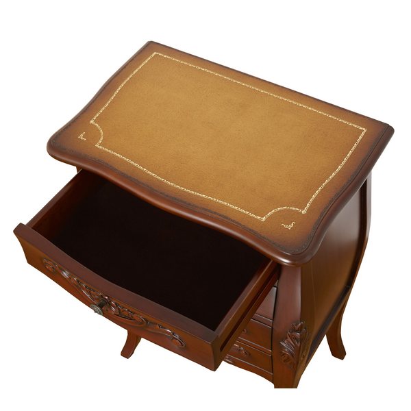 アンティーク調 4段 収納カウンター