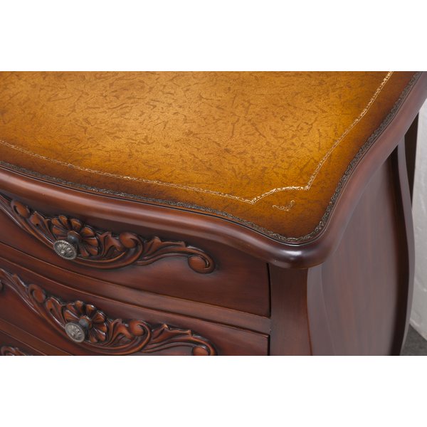 アンティーク調 4段 収納カウンター