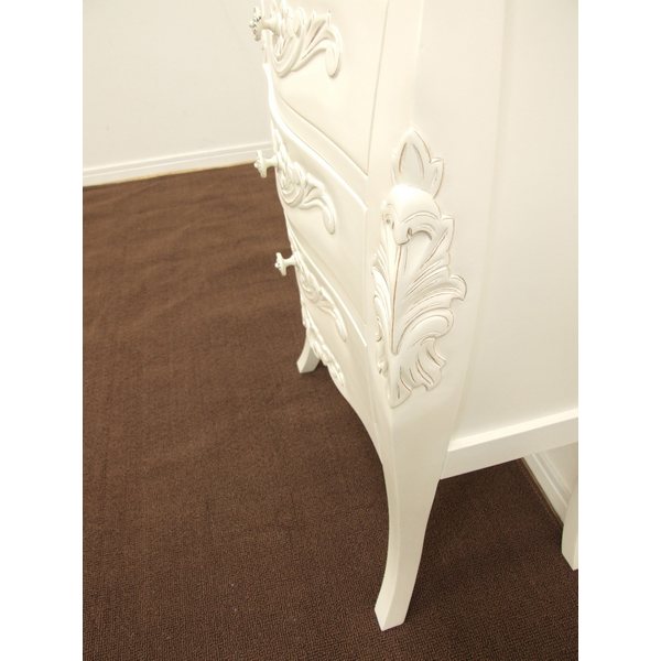 アンティーク調 4段 収納カウンター