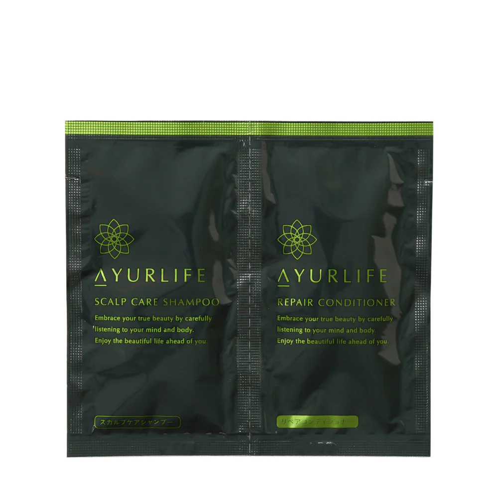 アーユルライフ スカルプケアシャンプー/リペアコンディショナーパウチセット 各10ml×20個 店販可