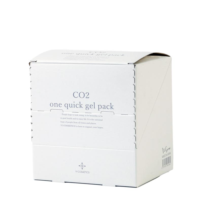 VI COSMETICS CO2ワンクイックジェルパック 10g×5包×8セット（40包