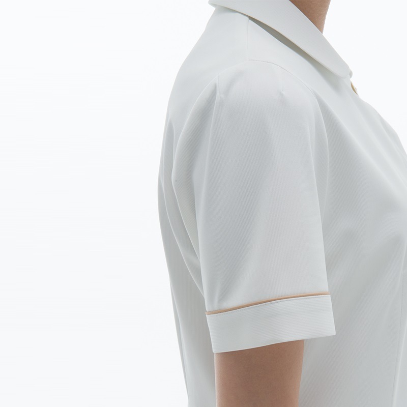 LH6277 ワンピース  チャコール オフホワイト NAGAILEBEN Beads Berry ナガイレーベンビーズベリー