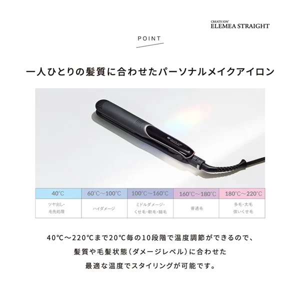 クレイツ エレメアストレート