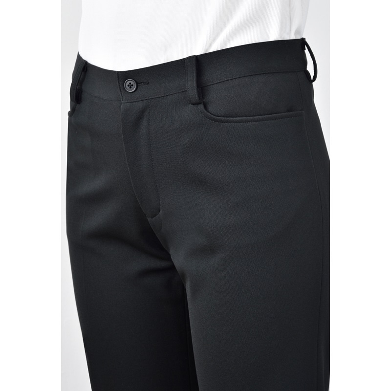 E-3042 ストレッチパンツ ブラック SHIROTA(シロタ)