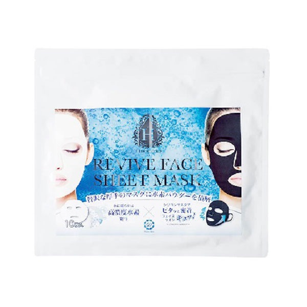 REVIVE FACE SHEET MASK 10枚入 水素＋炭酸の商品