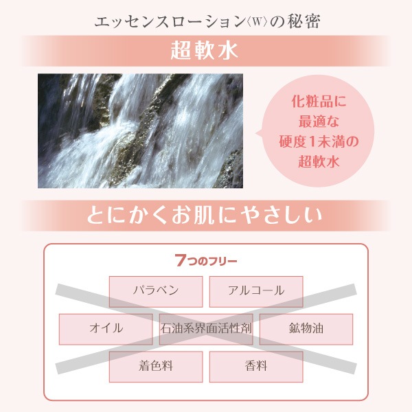 ラシンシア エッセンスローション＜W＞ 180mL 店販可