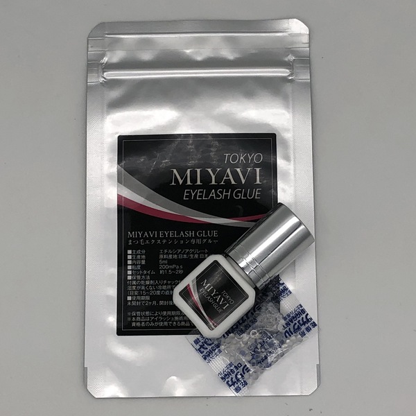 クリアエチル グルー まつげエクステ接着 2秒 超速乾 MIYAVI 日本製 5mL