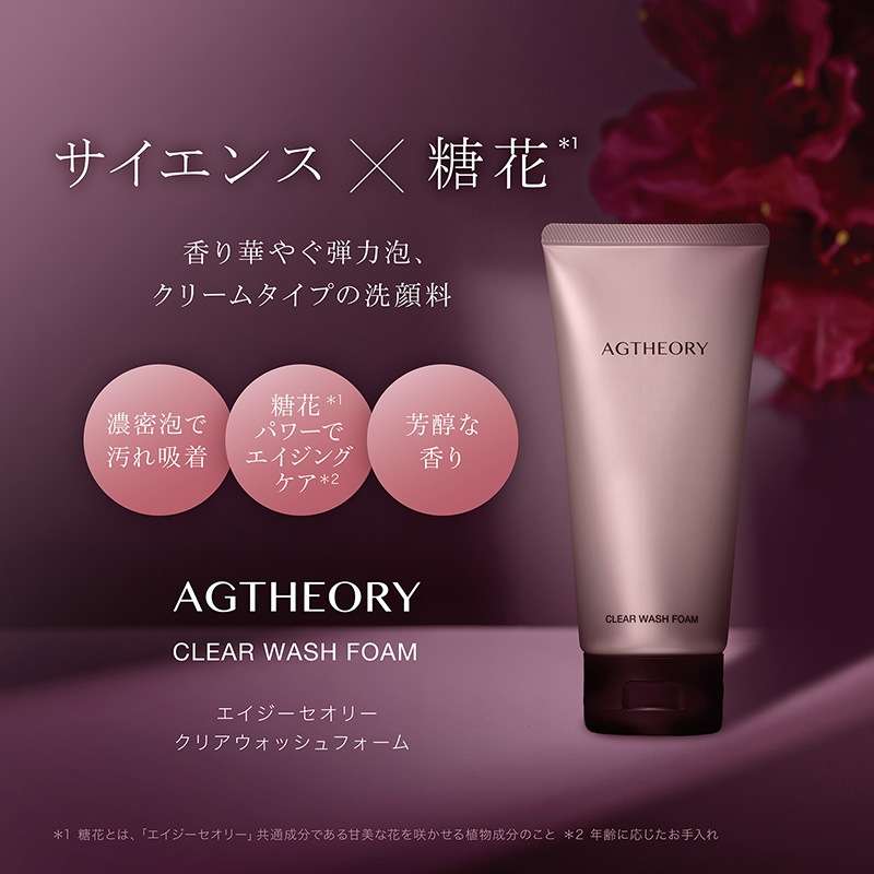 エイジーセオリー(AGTHEORY) クリアウォッシュフォーム 100g