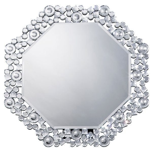 風水八角鏡 フォーチュンミラー クリスタル