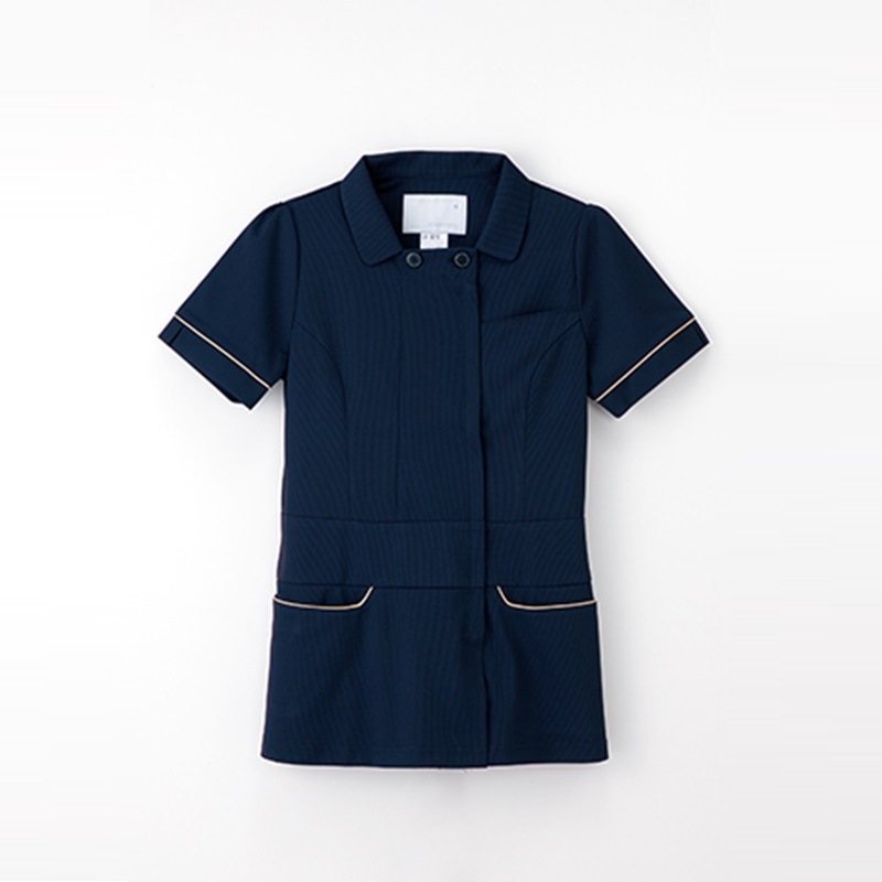 LH6212 チュニック オフホワイトネイビー NAGAILEBEN Beads Berry ナガイレーベンビーズベリー