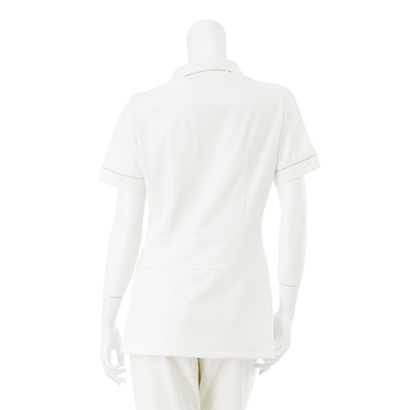 LH6212 チュニック オフホワイトネイビー NAGAILEBEN Beads Berry ナガイレーベンビーズベリー