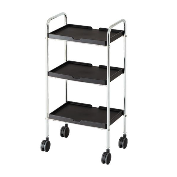 C-418シンプルワゴン(天板3段)  カラー5色 日本製