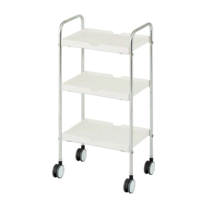 C-418シンプルワゴン(天板3段)  カラー5色 日本製