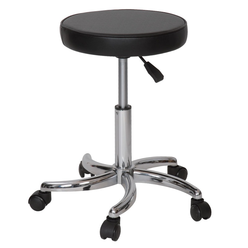 サロンスツール CML800B （S型脚）高さ45-59幅53cm