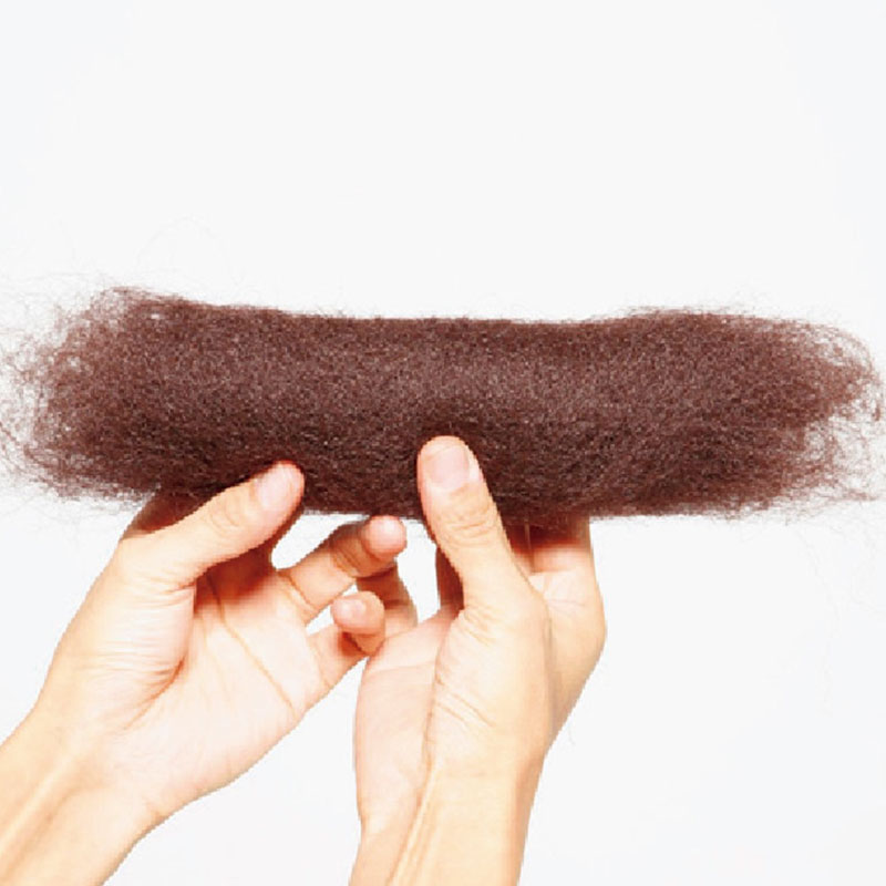 N.B.A.A.(エヌビーエーエー) すき毛 ブラウン 200g(NB-SKG)