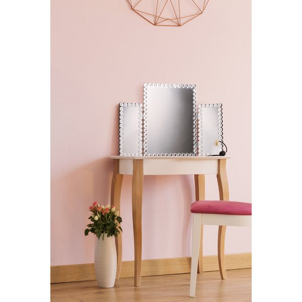 スター メイクミラー（三面鏡）