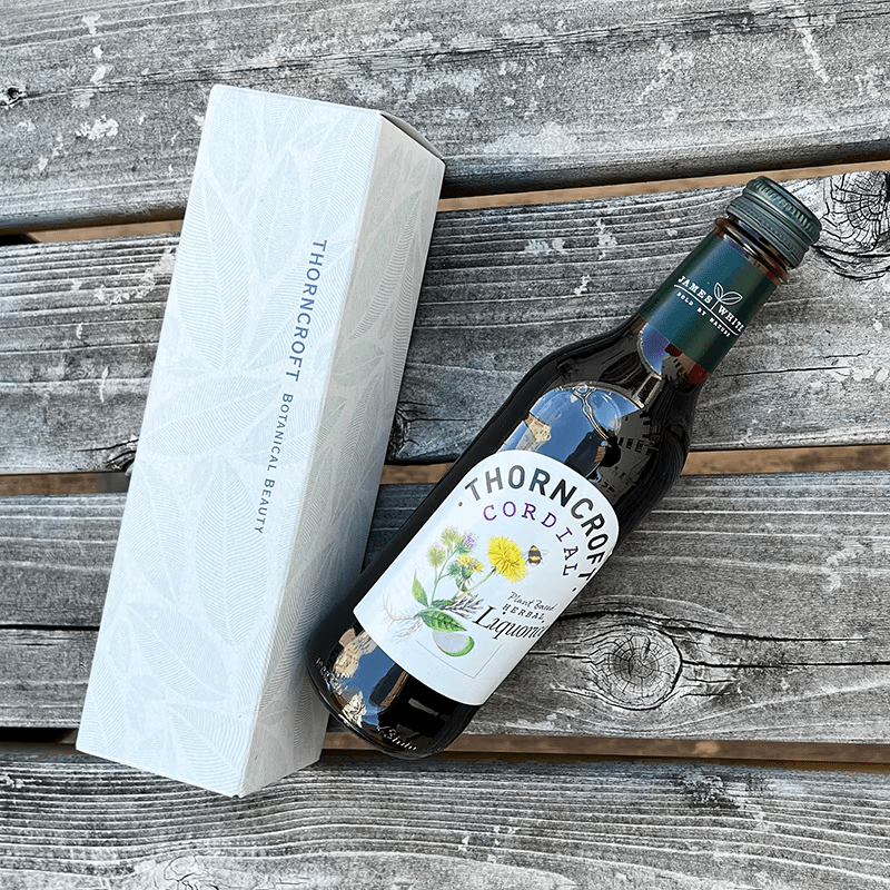 ソーンクロフト ハーブコーディアル リコリス 330mL 英国伝統 ノンアルコール濃縮飲料 Plant Based