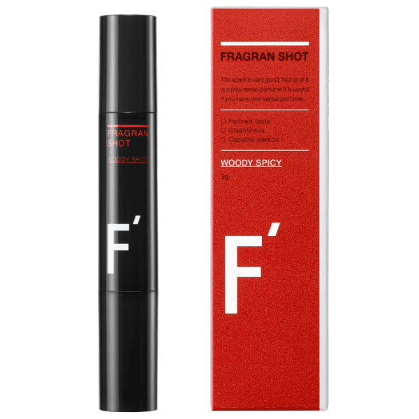 F’(エフダッシュ) フレグランショット ウッディスパイシー 3g