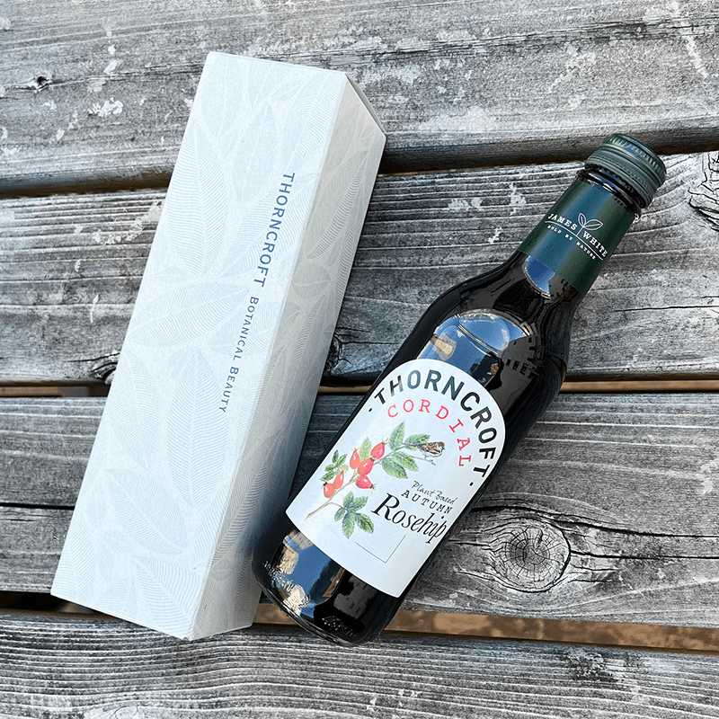 ソーンクロフト ハーブコーディアル ローズヒップ 330mL 英国伝統 ノンアルコール濃縮飲料 Plant Based